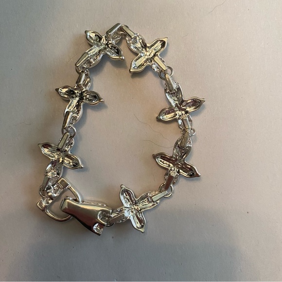 Silver Bracelet Crosses With Turquoise Stones - Picture 5 of 11